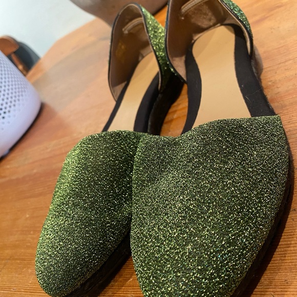 Like green sparkling flats - Picture 10 of 12